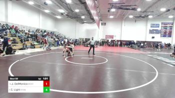 152 lbs Round Of 16 - Jordan DelMonico, Montville vs Cooper Light, Stonington*