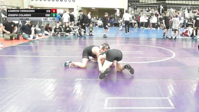 106 lbs Semifinal - Camron Veneziano, CTWHALE Orca - MSE vs Joseph Colardo, TDWC Maniacs - MSE