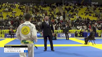 JONATHAN THOMAS BECKER vs SAULO DE PÁDUA C. M. BRAVO 2024 World Jiu-Jitsu IBJJF Championship