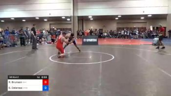 88 kg Prelims - Russell Brunson, Idaho vs Salvador Delarosa, Spartans Wrestling Club