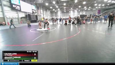 66-69 lbs Round 1 - Colton Long, NW SPARTANS vs Graham Cabbage, Prometheus WC