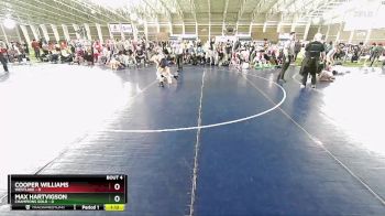 95 lbs Round 2 (4 Team) - Cooper Williams, Westlake vs Max Hartvigson, Champions Gold