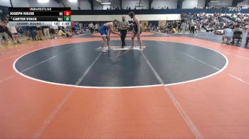 285 lbs Champ. Round 1 - Joseph Kruse, Wheaton vs Carter Stack, Washington And Lee