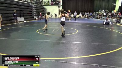 106 lbs Round 3 (10 Team) - Jace Gulledge, Shelby County vs Jayden James, Moody Hs