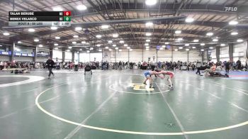 80 lbs Round Of 32 - Talan Berube, ME vs Benex Velasco, NC