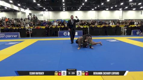 Benjamin Zachary Lenyard vs ELDAR RAFIGAEV 2025 World IBJJF Jiu-Jitsu No-Gi Championship