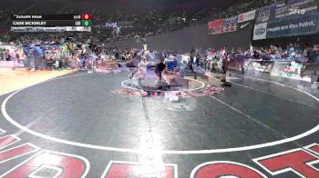 4A Boys 150 lbs Champ. Round 1 - Logan Riga, Estacada Boys vs Cade Mckinley, La Grande Boys