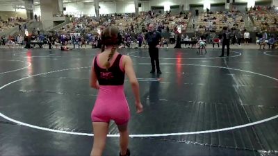 107 lbs Quarterfinal - Paris Turner, Rabbit Wrestling Club vs Elia Ana Sanchez, Middle TN Training Center