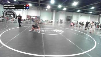 144 lbs Rr Rnd 4 - Kyson Rogers, Nikiski Freestyle WC vs Cyrus Tamplen, The 300