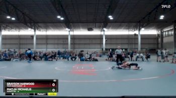 92 lbs Round 2 (4 Team) - Grayson Harwood, Team Northwest vs Maclin Michaelis, Hawks WC