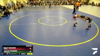 85B Semifinal - Grahm McKibbin, Alexandria vs Riley Kraemer, Rocori