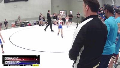 70 lbs Round 3 (6 Team) - Mason Ebner, Nebraska Blue Boys vs Kamden Gallus, Minnesota Storm Red Boys