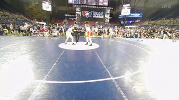 285 lbs Cons 32 #1 - Carson Andreas, Indiana vs Arik Brecht Crabtree, Oregon