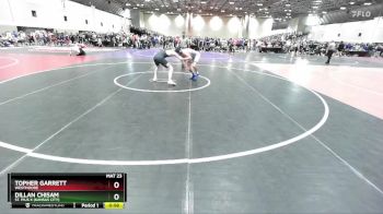 144C Champ. Round 1 - Dillan Chisam, St. Pius X (Kansas City) vs Topher Garrett, Westmoore