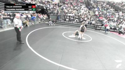 5A 115 lbs Semifinal - Pallas Andersen, Wasatch vs Casandra Pastrana, Cyprus