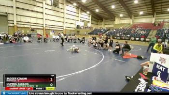 49 lbs Placement (16 Team) - Dominic Collins, Sanderson Wrestling Academy vs Jagger Cowan, Utah Black