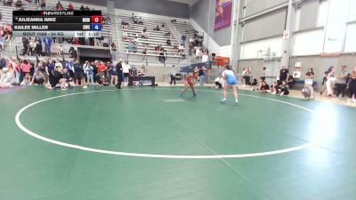 65 kg Cons. Sub-quarters - Alexandra Ford, ETC (Emmanuel Training Center) vs Zoe Griffith, Vision Wrestling