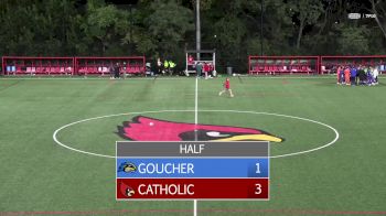 Replay: Goucher vs Catholic University - Men's | Oct 17 @ 7 PM