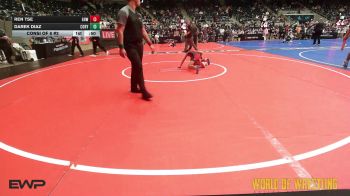 64 lbs Consi Of 8 #2 - Ren Tse, Greater Heights Wrestling vs Darek Diaz, Cory Clark Wrestling