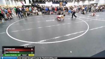 113 lbs Cons. Round 9 - Titan Friederichs, MN vs Maximus Hay, WI