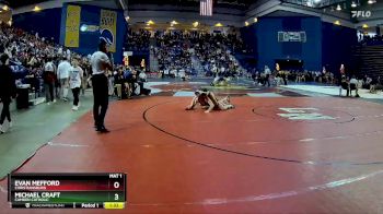 150 lbs Prelim - Evan Mefford, Christiansburg vs Michael Craft, Camden Catholic