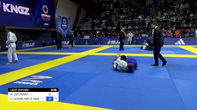 ADAM ZIELINSKI vs JOHN LENNO MELO DANTAS 2024 European Jiu-Jitsu IBJJF Championship