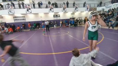 105 lbs Cons. Round 3 - Cody McCabe, Lander Middle School vs Hayden Harshman, Lovell Middle School