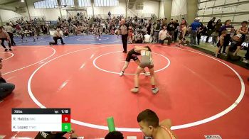 70 lbs Semifinal - Ryder Hobbs, Salina Wrestling Club vs Knox Lopez, Team Tulsa Wrestling Club