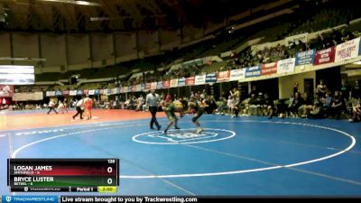 126 lbs Placement Matches (8 Team) - Bryce Luster, Bethel vs Logan James, Smithfield