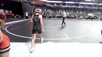 72 lbs Round Of 16 - River Stephens, Abilene Kids WC vs Averie Welch, Rogue Warrior WC