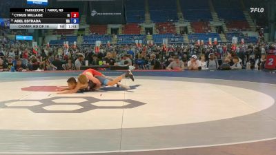 88 lbs Champ. Rd Of 16 - Cyrus Millage, IA vs Abel Estrada, WA