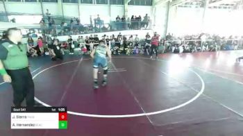 172 lbs Rr Rnd 2 - Jackson Sierra, Thunder WC vs Alfonso Hernandez, Blackhawk WC