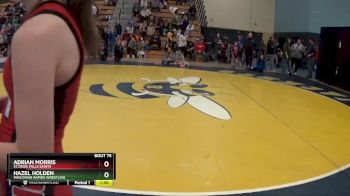 95 lbs Round 3 - Hazel Holden, Wisconsin Rapids Wrestling vs Adrian Morris, St.Croix Falls Saints