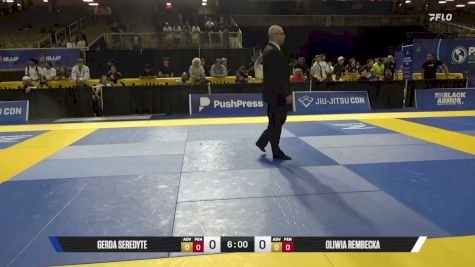 Oliwia Rembecka vs Gerda Seredyte 2026 Pan Jiu Jitsu IBJJF Championship