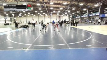 112 lbs 5th Place - Noah Desmond, FL vs Ethan Halstead, NC