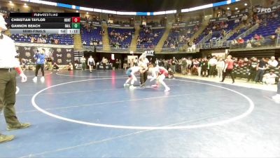 140 lbs Semifinal - Christian Taylor, Huntingdon vs Gannon Beach, Dallastown