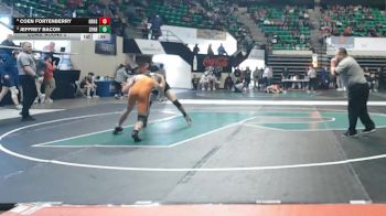 7A 165 lbs Cons. Round 2 - Coen Fortenberry, Grissom Hs vs Jeffrey Bacon, Sparkman