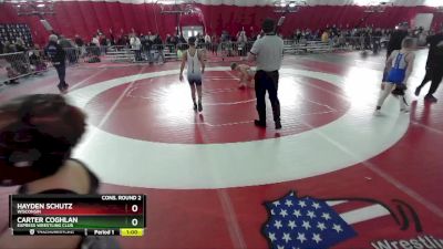 108 lbs Cons. Round 2 - Carter Coghlan, Express Wrestling Club vs Hayden Schutz, Wisconsin