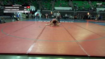 1-5A 138 Quarterfinal - Sydney Cornelius, Brooks vs Savannah Fischer, Alexandria HS