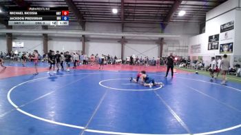 100 lbs Rr Rnd 3 - Michael Nicosia, Grit Mat Club - HS vs Jackson Pressman, Dark Horse Black - HS