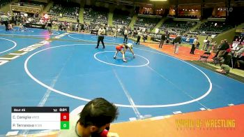 89 lbs Consi Of 4 - Cole Caniglia, Wrestling Factory vs PJ Terranova, Scorpions