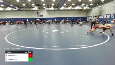 174 lbs Consi Of 16 #2 - Trevor Sheehan, St. John Fisher vs Kyle Stickel, Maine Maritime Academy (NCAA)