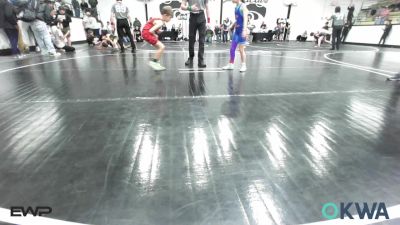 64-67 lbs Quarterfinal - Quinn Horne, Springdale Youth Wrestling vs Callan Carson, Salina Wrestling Club