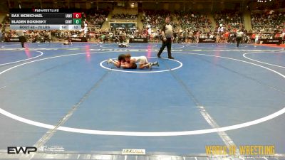 70 lbs Consi Of 32 #2 - Dax McMichael, Immortal Athletics WC vs Bladen Bokinsky, Contenders Wrestling Academy