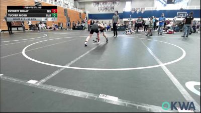90 lbs Consi Of 4 - Everett Bolay, Perry Wrestling Academy vs Tucker Moss, Blanchard Wrestling Club