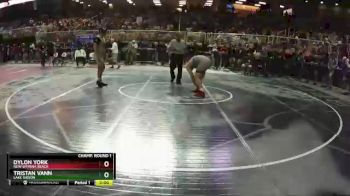 2A 195 lbs Champ. Round 1 - Tristan Vann, Lake Gibson vs Dylon York, New Smyrna Beach