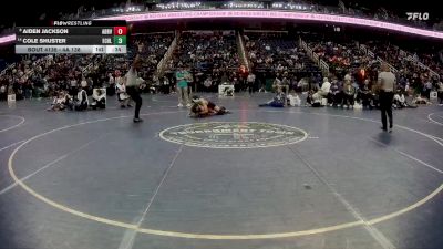 4A 138 lbs Cons. Round 1 - Cole Shuster, East Chapel Hill vs Aiden Jackson, Athens Drive