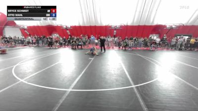 98 lbs Quarterfinal - Bryce Schmidt, Aviators Wrestling vs Otto Wahl, Cadott Wrestling Club