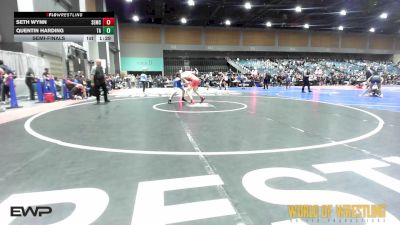 160 lbs Semifinal - Seth Wynn, Salem Elite Mat Club vs Quentin Harding, Team Aggression