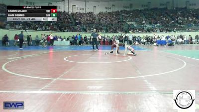 72 lbs Round Of 16 - Tucker Aragona, Westmoore Wresting vs Colston Yocham, Coweta